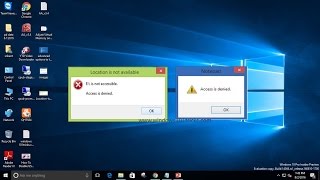 access denied windows 10 201920 latest [upl. by Eentrok]