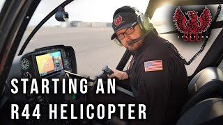 How to Start A Helicopter  R44 Startup Procedure [upl. by Tormoria457]