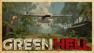 I Found an AIR STRIP IM RESCUED  Green Hell Walkthrough Gameplay Part 6 [upl. by Eelaroc201]