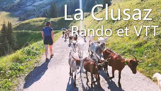 La Clusaz  VTT électrique  rando au Tardevant [upl. by Arvin259]