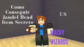 Como Conseguir Jandel Head  Wacky Wizards  Roblox [upl. by Magel483]