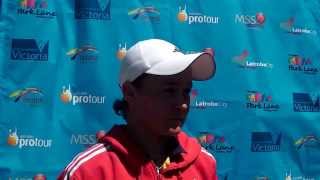 Traralgon Futures Winner  Ash Barty [upl. by Laverna]