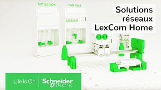 LexCom Home  box domotique pour maison intelligente  Schneider Electric France [upl. by Auqkinahs]