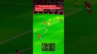 FIFA 22  Manchester United vs Norwich City  RONALDO GOAL amp HIGHLIGHT fifa22 shorts fifa [upl. by Sollows]