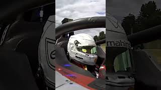 Mortara narrowly avoids a crash 😳  Shorts FormulaE PortlandEPrix [upl. by Mistrot]