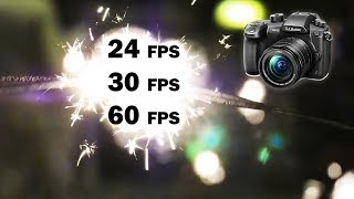 24 30 or 60 FPS Whats the Best FRAME RATE For VIDEO [upl. by Nancie326]