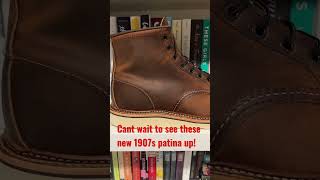 Red Wing Heritage Boots  1907  Classic Moc Toe  Copper Rough and Tough Leather [upl. by Onailil]