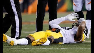 Ryan Shazier Carted Off After Horrific Back Injury  Steelers vs Bengals  NFL [upl. by Akerue]