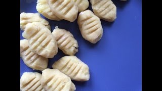 Vegane Gnocchi formen  How NOT to [upl. by Wolenik]