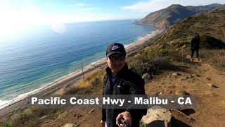 Pacific Coast Hwy  Malibu  CA  Hiking  Stunning Ocean View [upl. by Sheridan]