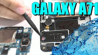 Revive Your Wet Galaxy A71 A Step by Step Guide to Successful Repair [upl. by Nomit]