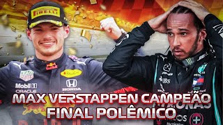 MAX VERSTAPPEN CAMPEÃO MUNDIAL DE F1 MINHAS OPINIÕES SOBRE O POLÊMICO FINAL [upl. by Janella105]