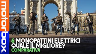 Comparativa MONOPATTINI ELETTRICI🛴  La SFIDA tra i nuovi RE👑 della CITTÀ [upl. by Girhiny805]