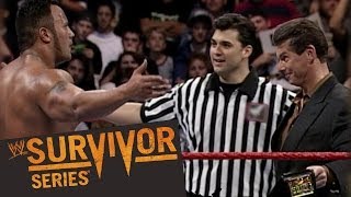 Survivor Series Recall 1998 The Rock vs Mankind [upl. by Ahserkal]