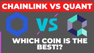 CHAINLINK VS QUANT Which coin is the best [upl. by Mosnar]