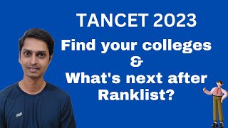 TANCET 2023 How to find your colleges  Tancet MBA MCA [upl. by Paton]