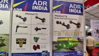 ADR Axles India  Manufacturer of Rigid Axles amp Steering Axles  Agrex India 2019 [upl. by Novek]