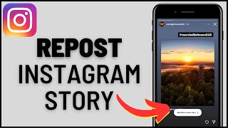 How to Repost Someone Else’s Instagram Story To Your Own 2023 [upl. by Joshua746]