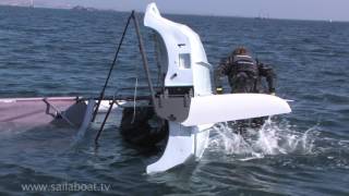 How to Sail  Capsize a 2 person sailboat [upl. by Vareck]