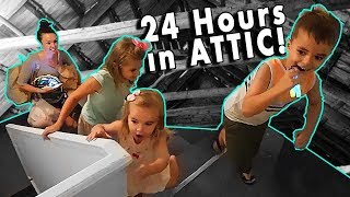 24 HOURS IN THE ATTIC  Sam amp Nia [upl. by Raffin]