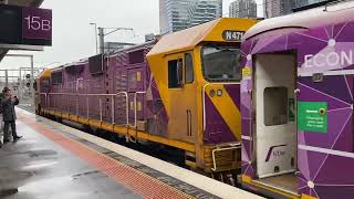 Last N class departing Southern Cross from Bairnsdale [upl. by Eledoya]