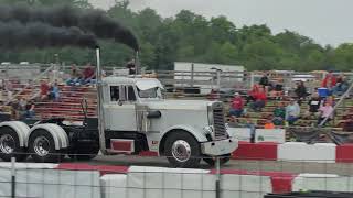 onaway speedway semi drags [upl. by Virendra]