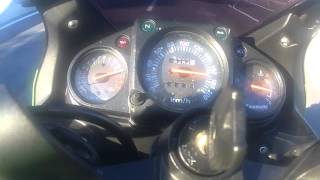 KAWASAKI NINJA 250r TOP SPEED [upl. by Bringhurst778]