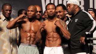 Sugar Shane Mosley vs Floyd Mayweather Jr [upl. by Llerod]