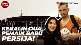 KENALAN SAMA PEMAIN BARU PERSIJA SILVIO ESCOBAR DAN BRUNO MATOS JELANG AFC [upl. by Ardnohsal564]