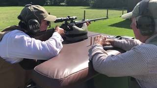 Nick Holt Firing a 375 Bolt Action Holland amp Holland Rifle [upl. by Argela]