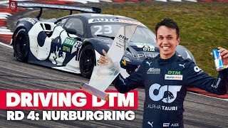 Epic Albon Win at the Nürburgring  Driving DTM [upl. by Aehtna581]