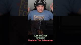 Xenomorph First Appearance Reaction  Alien Isolation Ep 1 Up Now alienisolation shorts [upl. by Harolda]