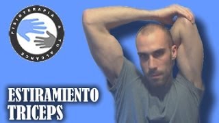 Estiramiento y anatomia del triceps [upl. by Sulecram]