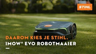 Wat zijn de voordelen van de robotmaaier STIHL iMOW® EVO [upl. by Ultima]