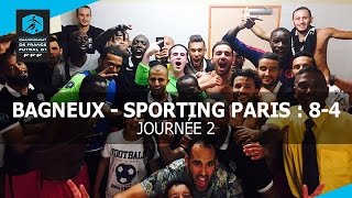 J2  Bagneux Futsal  Sporting Paris 84 le résumé [upl. by Eward]