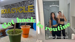 Getting back in routine VLOG Soul cycle Nespresso store amp seeing my best friends [upl. by Means]