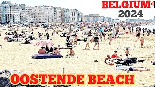 🇧🇪OOSTENDE BEACH BELGIUM 2024 [upl. by Drye881]