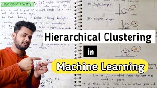 Hierarchical Clustering with an example in machine learning  Lec21 [upl. by Hcelemile]