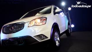 SsangYong presenta renovados Actyon Sports y Korando 2012 I Video en Full HD I Todoautospe [upl. by Leihcim]