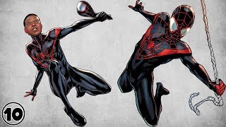 Top 10 Miles Morales Surprising Facts  SpiderMan [upl. by Rodge]