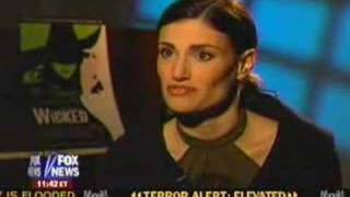 Idina Menzel on Fox News [upl. by Oidale]