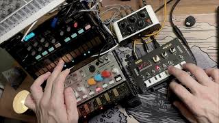 Deep Currents  a korg volca ambient jam in 3 parts  Volca FM and Volca Bass Dawless performance [upl. by Stultz]