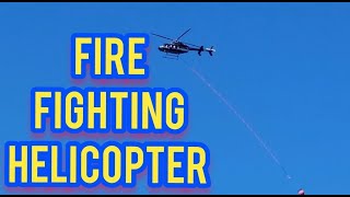 Huge Fire near my Home Helicopters Fighting it [upl. by Trebor577]