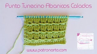 Punto Tunecino Abanicos Calados [upl. by Bolton]