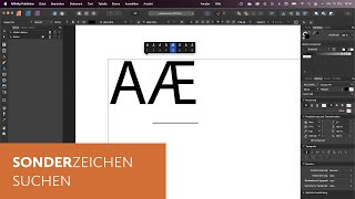 Affinity Publisher Sonderzeichen schnell finden [upl. by Novar370]