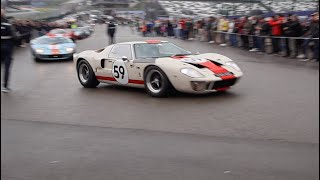 A rare group of Ford gt40 replicas at Spa Francorchamps 2024 [upl. by Kline]