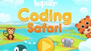 Coding game for young kids Hopster Coding Safari [upl. by Arun]