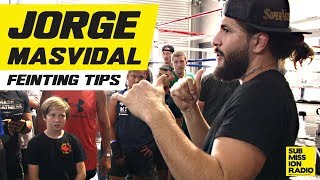 Jorge Masvidal Secrets For Feinting [upl. by Elrod]