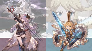 Granblue Fantasy Versus Rising Developer Match 2 Narmaya VS Charlotta [upl. by Farkas]