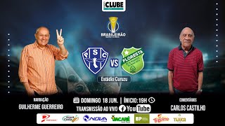 PAYSANDU 2X1 FLORESTA  BRASILEIRÃO SÉRIE C  9º RODADA  18062023 [upl. by Inamik]